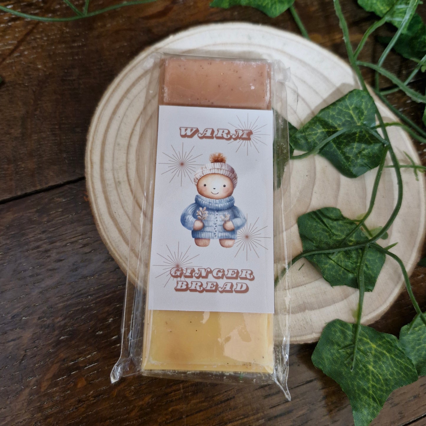 Warm Gingerbread 50g Soy Wax Melt Snap Bar
