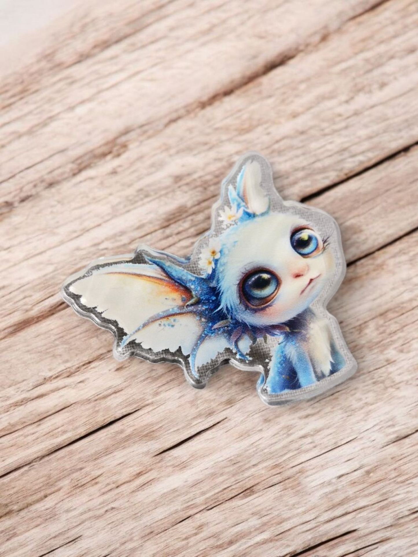 Cute Alien Creature Acrylic Pin