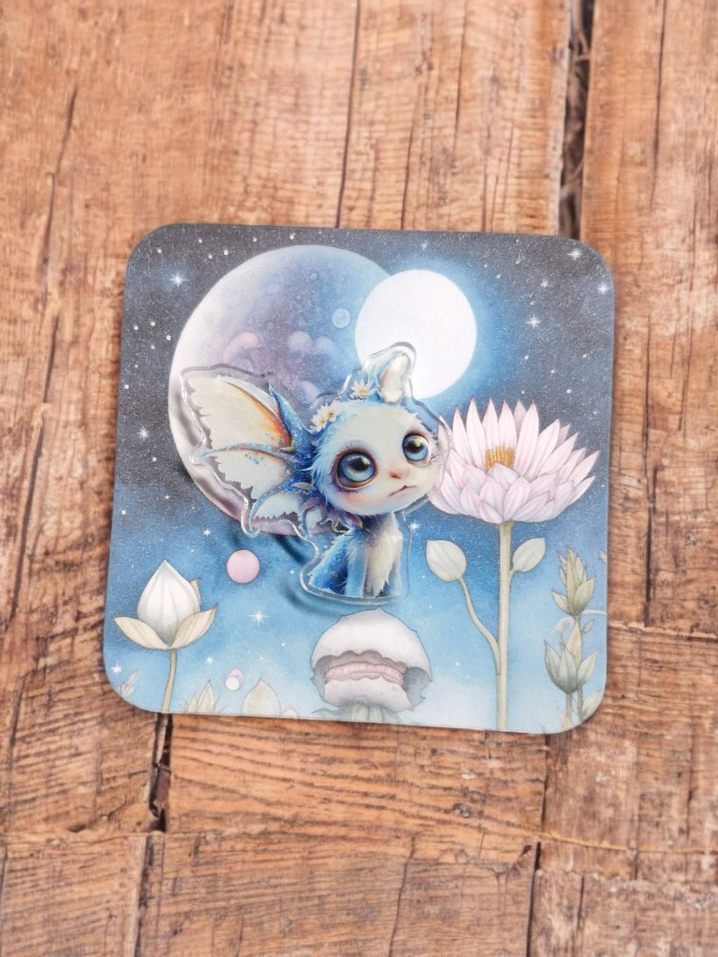Cute Alien Creature Acrylic Pin
