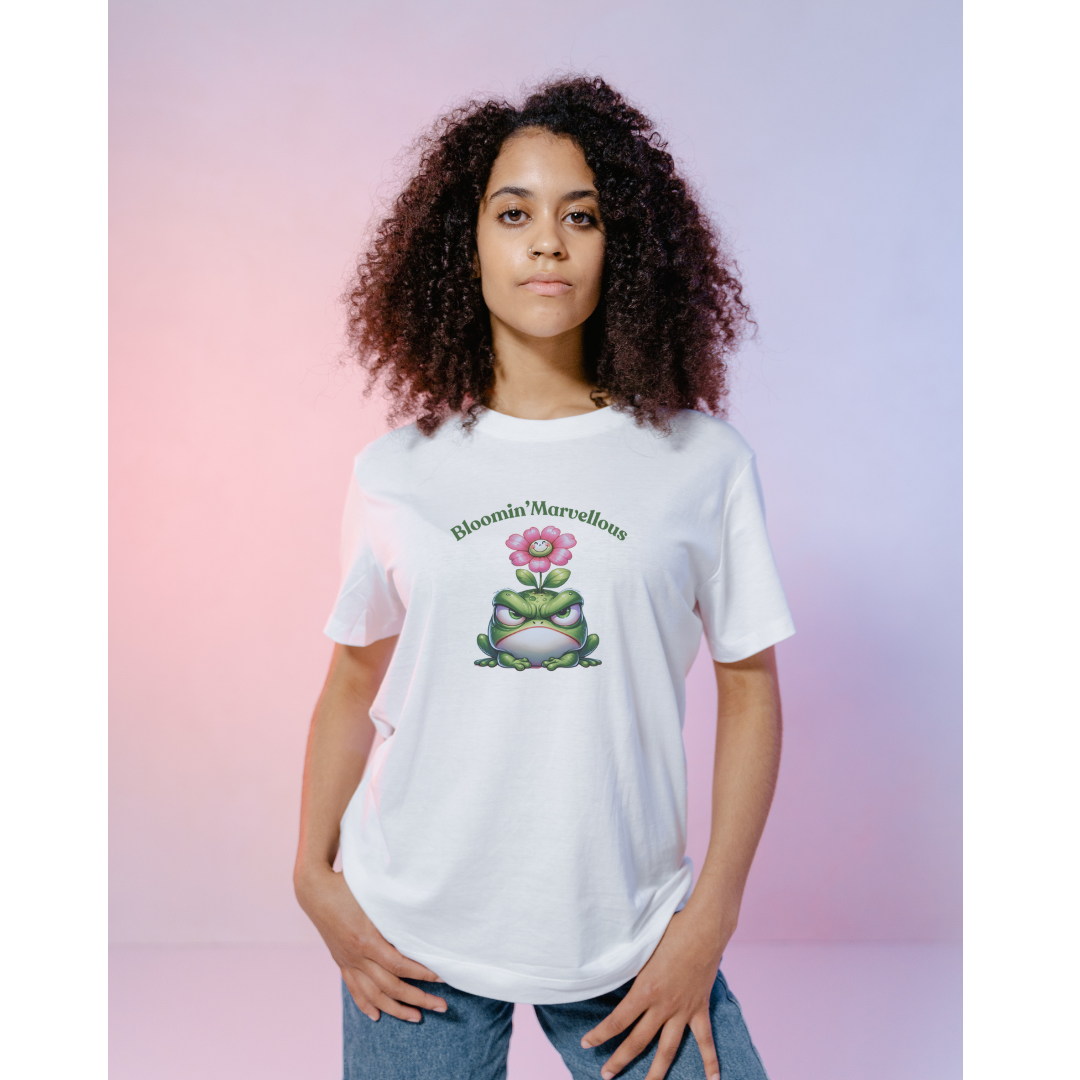 Bloomin' Marvellous Frog T Shirt