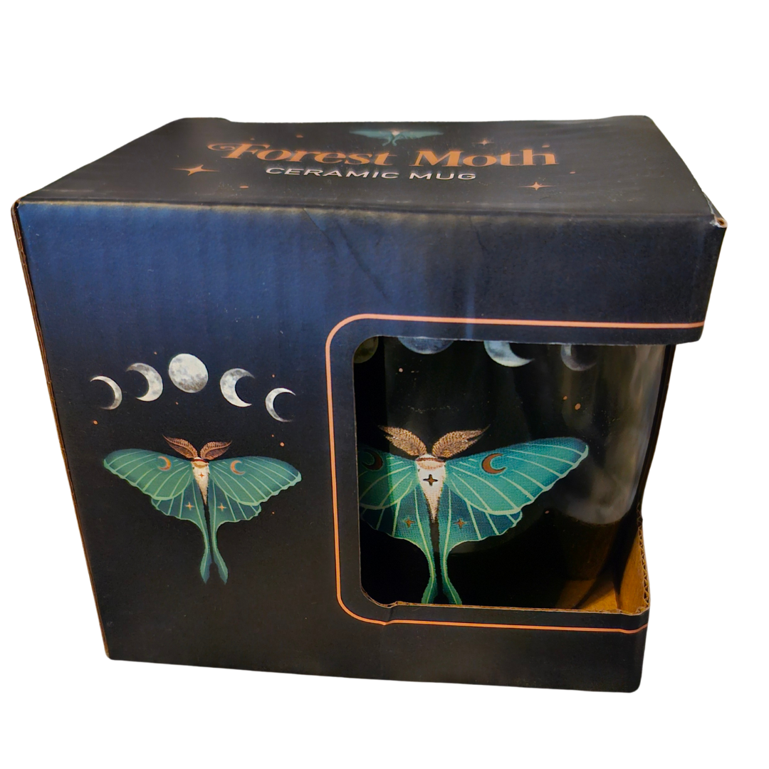 Dark Forest Luna Moth Mug