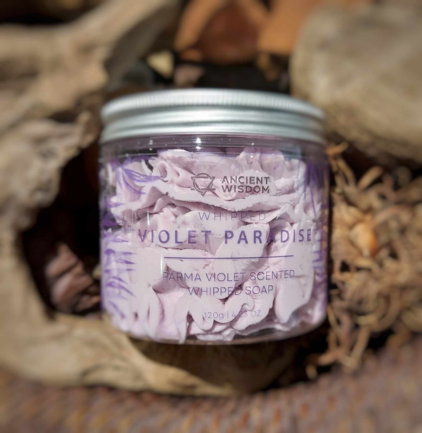 Parma Violet Whipped Soap 120g
