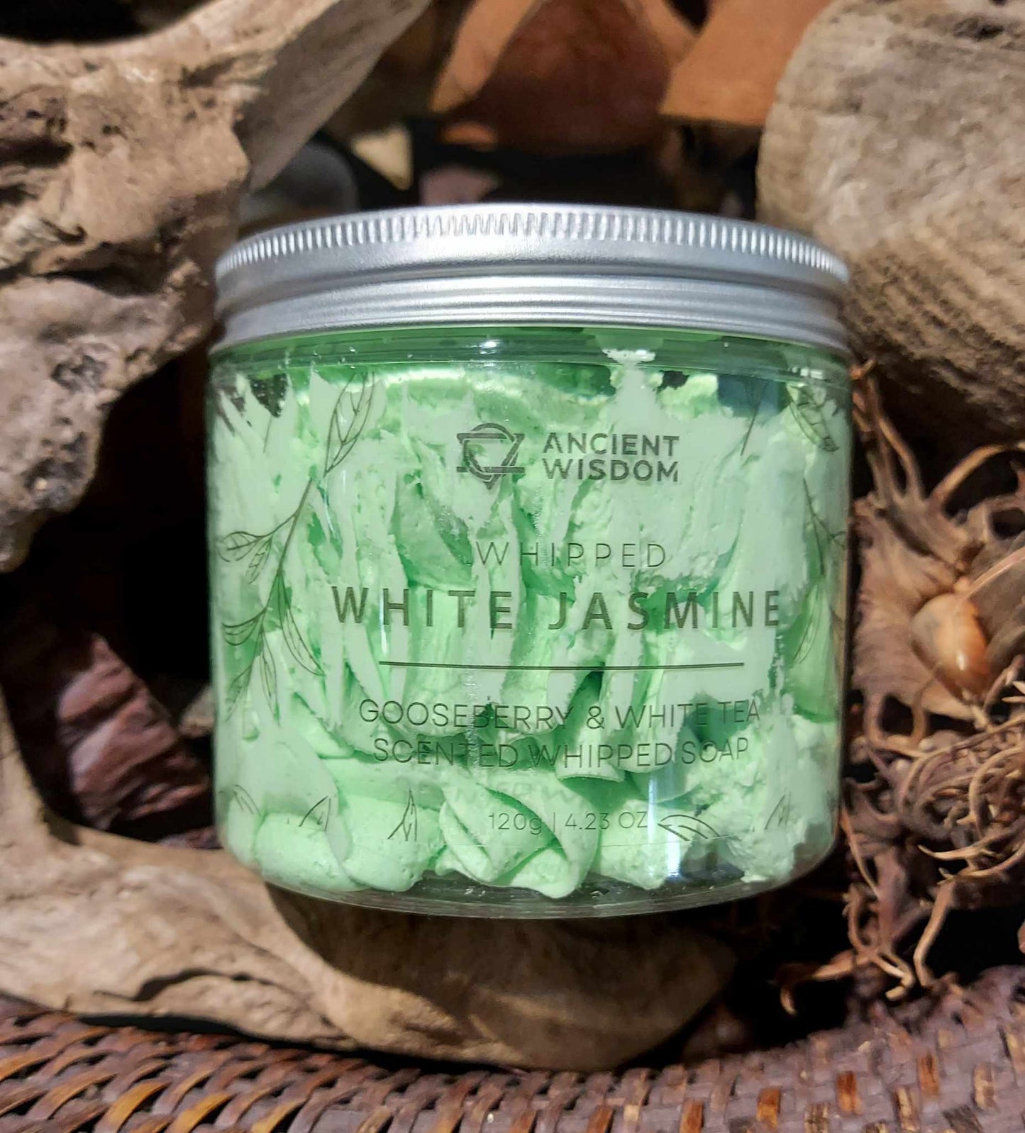 Gooseberry & White Tea Whipped Soap 120g