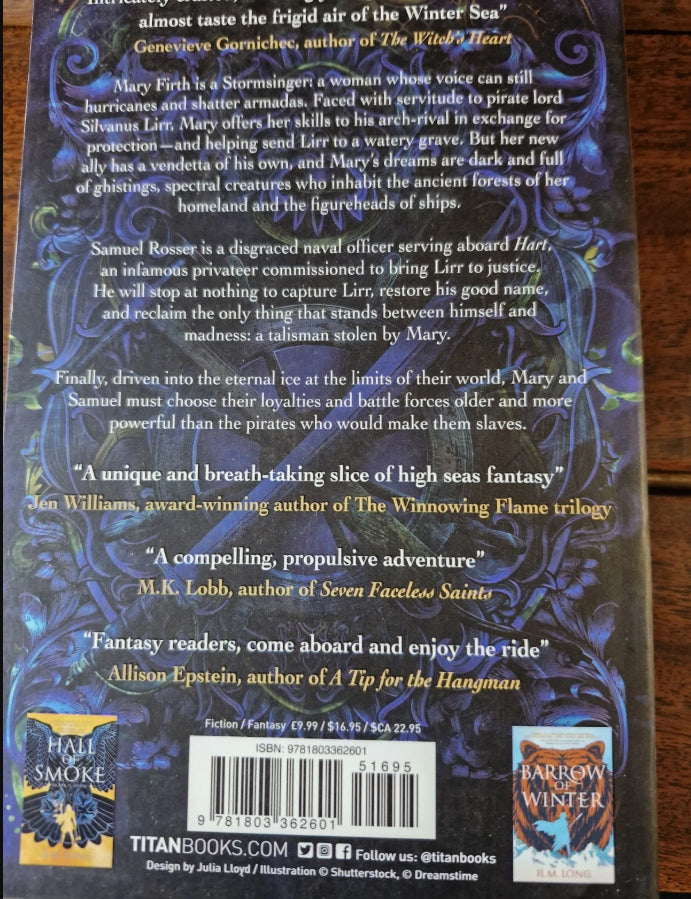 Dark Water Daughter H M Long Winter Sea Book 1 Fantasy Romance Paperback