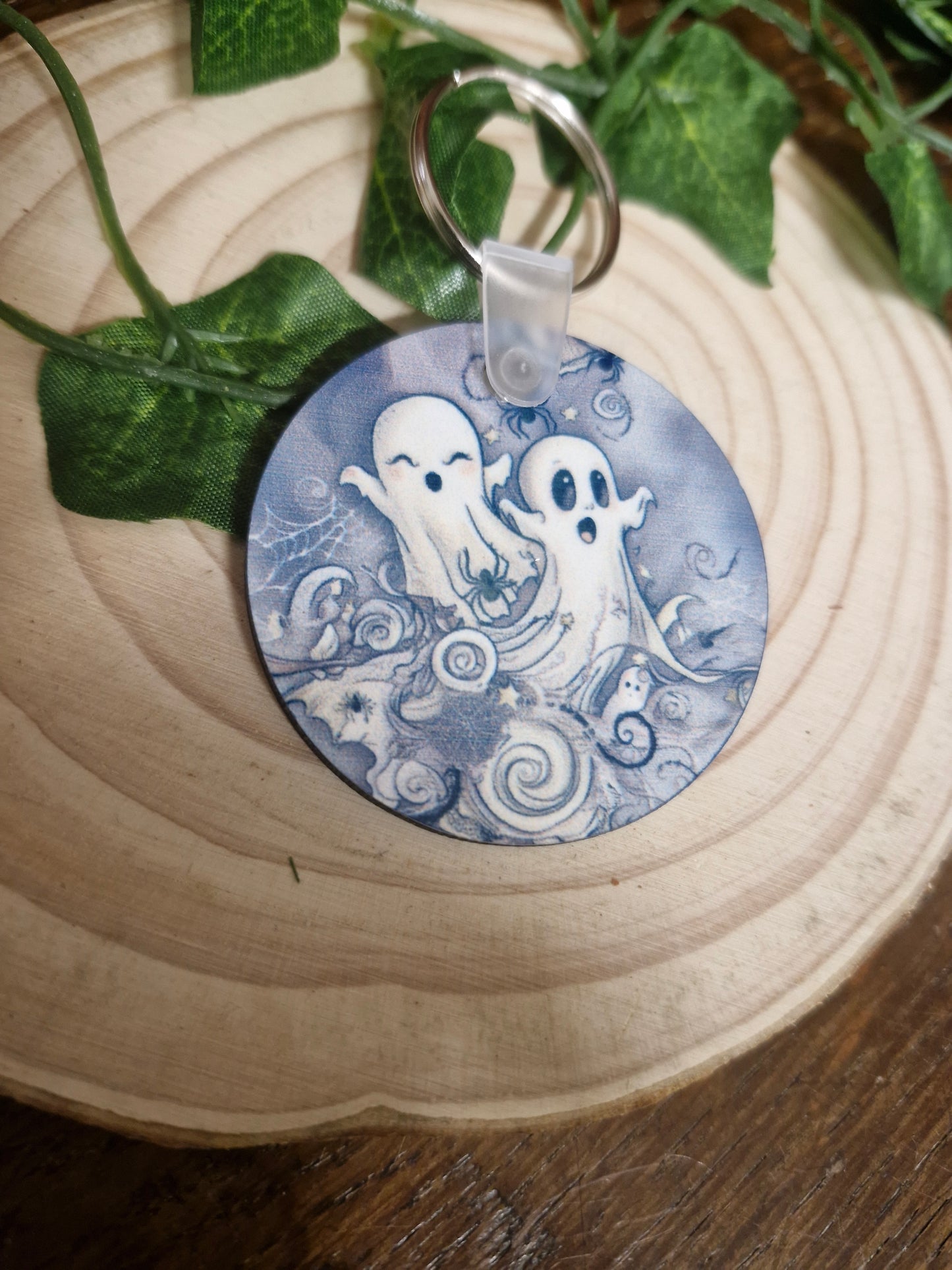 Ghosties Keyring Design 1