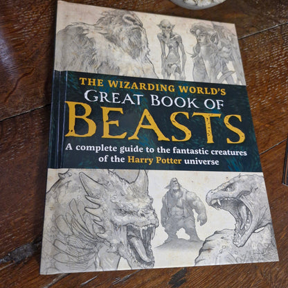 Harry Potter Wizarding World's Great Book of Beasts Hardcover