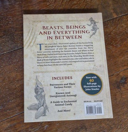 Harry Potter Wizarding World's Great Book of Beasts Hardcover