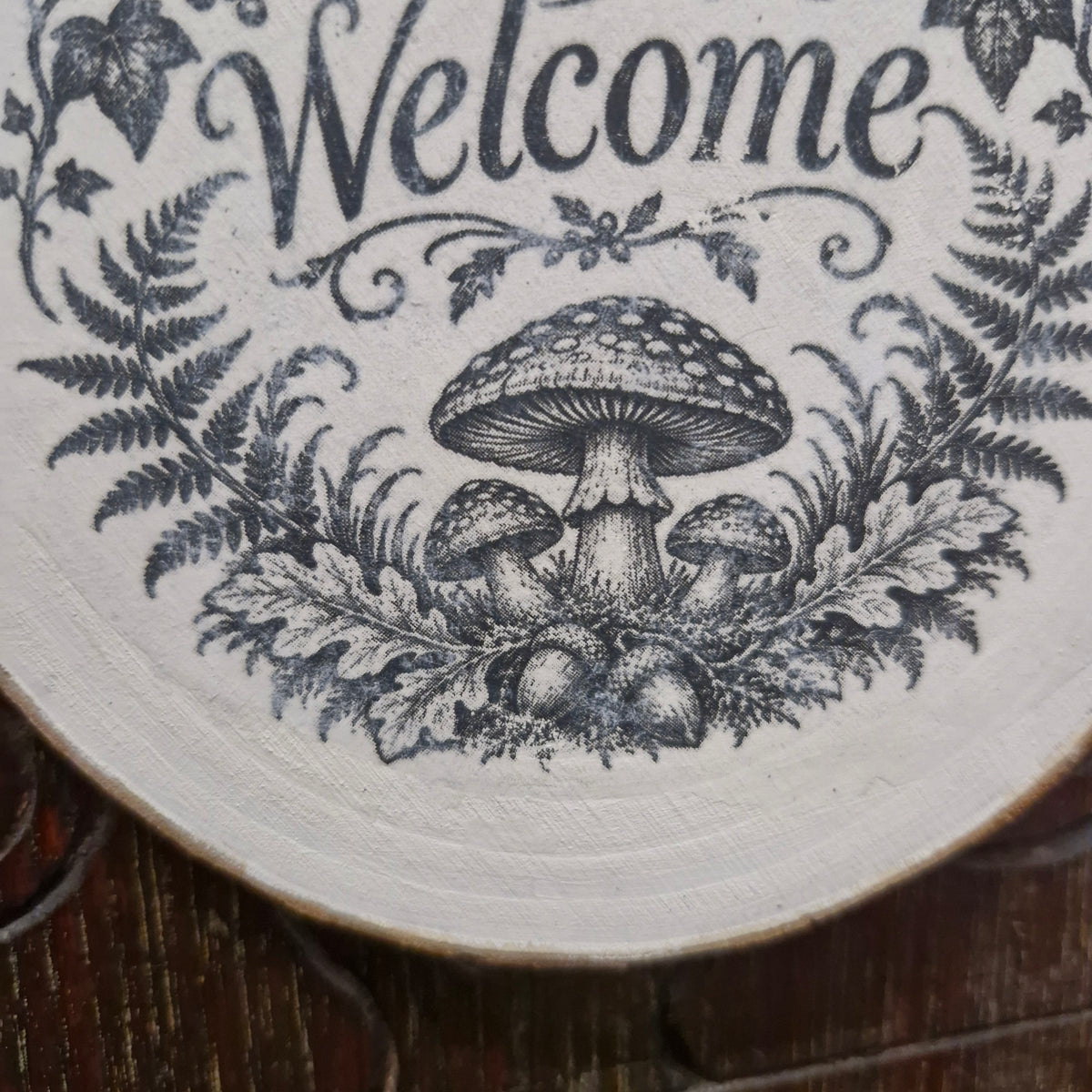Woodland Welcome Sign
