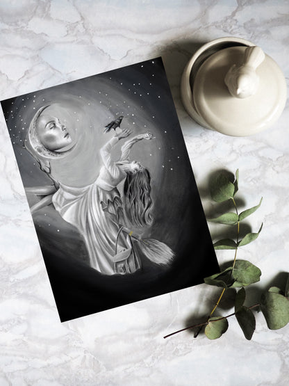 Midnight Delivery Wall Art Print