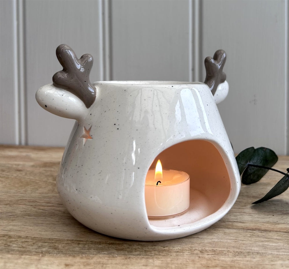 Ceramic Reindeer Wax Melt/Oil Burner