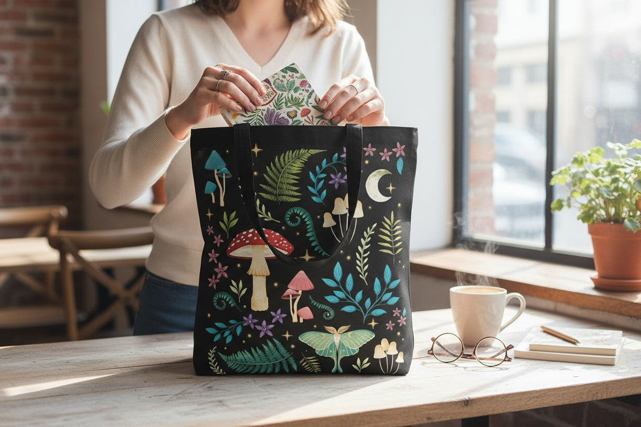 Dark Forest Tote Bag