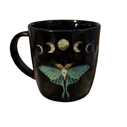 Dark Forest Luna Moth Mug