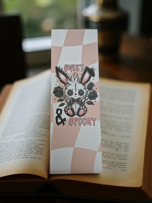 Sweet & Spooky Bunny Bookmark